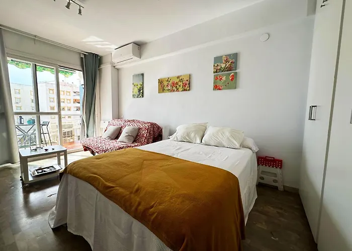 Hac - Terraza Con Vistas Al Mar, Wifi, Centro A 200 Metros, Playa A 600 Metros Torremolinos